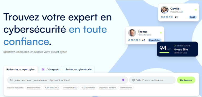 Cyberattaques : comment Lyyp aide les entreprises à trouver le bon expert en cybersécurité
